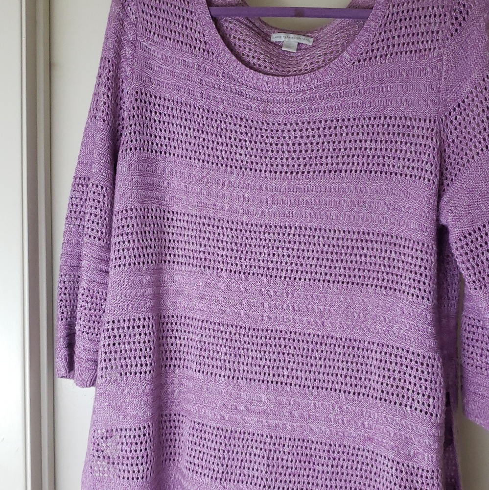 New York & Company knitted sweater